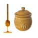 Fox Run Ceramic Honey Jar with Wooden Dipper - Bear Country Kitchen