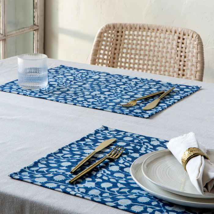Danica Studio Set Of 4 Placemats Vinebloom - Bear Country Kitchen