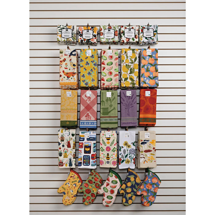 Danica Jubilee Dishtowel Set Of 2 Ladybugs - Bear Country Kitchen