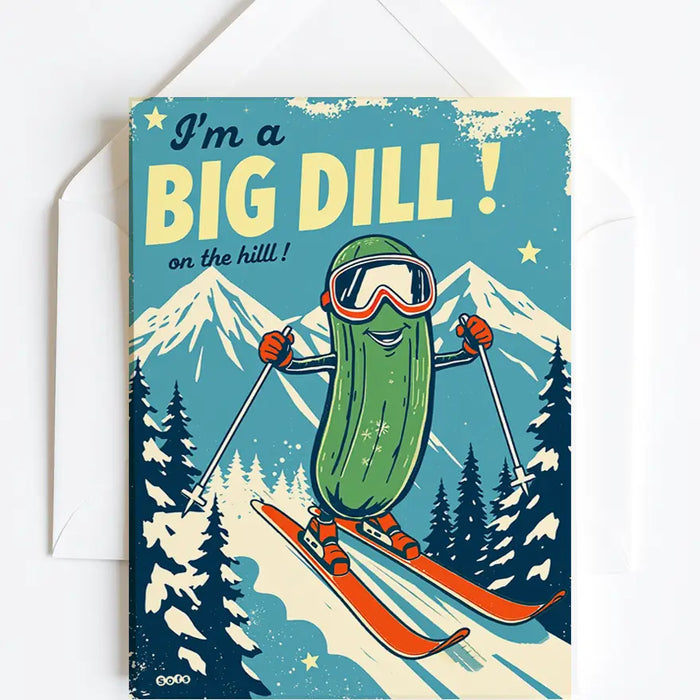 Sofs Design Greeting Card Big Dill - Bear Country Kitchen