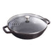 Staub 12" Wok With Lid Black - Bear Country Kitchen