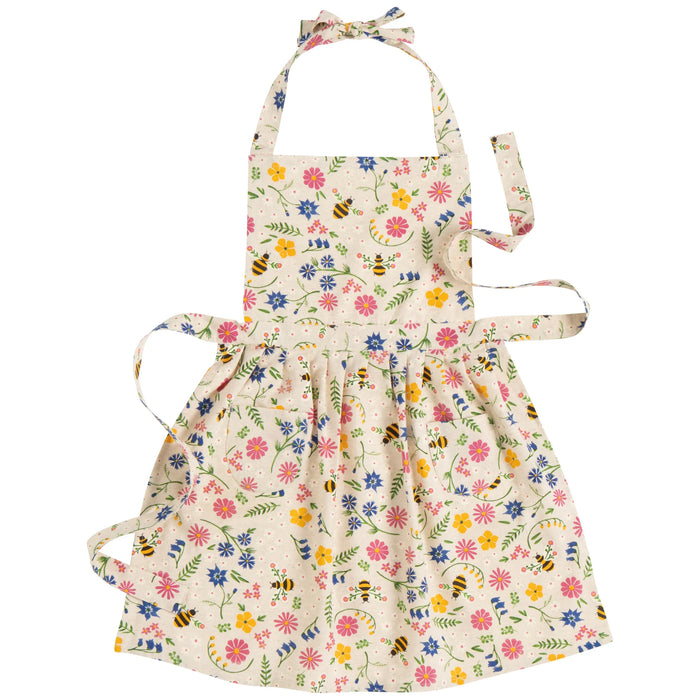 Danica Now Designs Classic Apron Bee Garden - Bear Country Kitchen