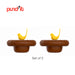 Pund'it Perched Eggs Set Of 2 - Bear Country Kitchen
