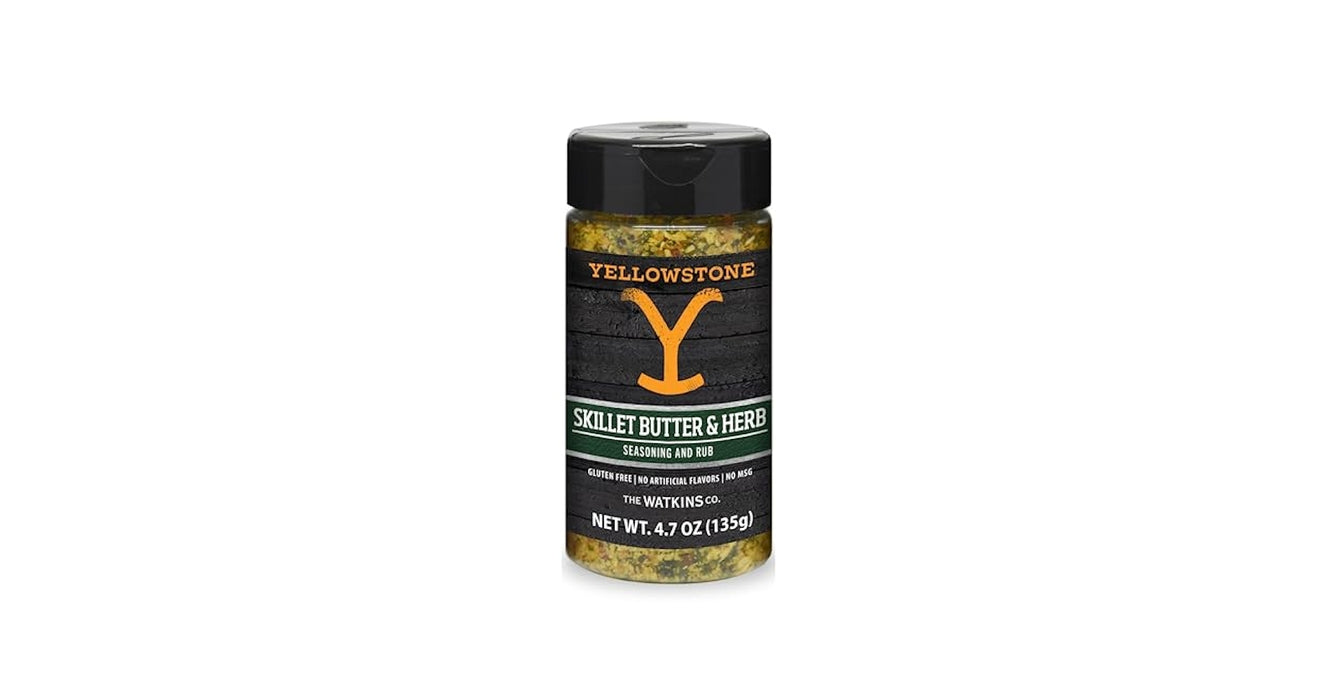 Yellowstone Skillet Butter & Herb Seasoning & Rub - Bear Country Kitchen