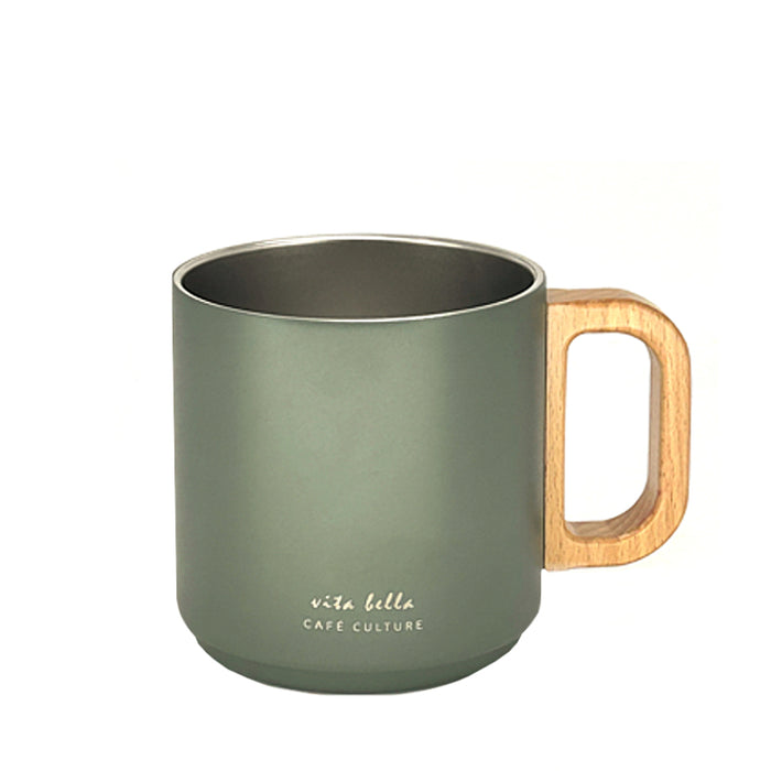 Cafe Culture Double Wall Stainless Mug .4L - Bear Country Kitchen