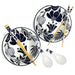 BIA Ramen Bowl Set Of 2 Blue - Bear Country Kitchen
