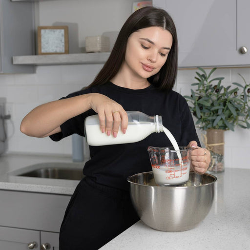 Foxrun Glass Milk Bottle 950ML - Bear Country Kitchen