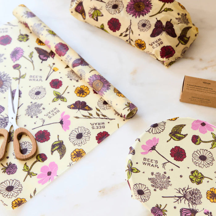 Bee's Wrap Food Wrap Roll Meadow Magic - Bear Country Kitchen