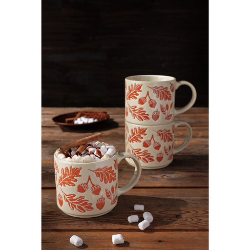 Danica Now Designs Stacking Mug Oak & Acorn - Bear Country Kitchen