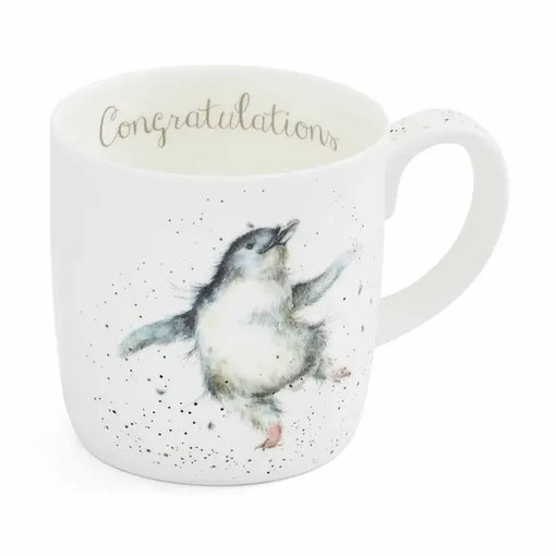 Wrendale Large Mug Congratulations (Penguin)