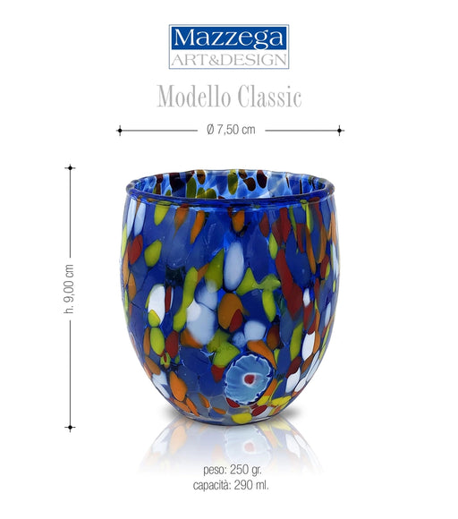 Mazzega Tumbler Blue - Bear Country Kitchen