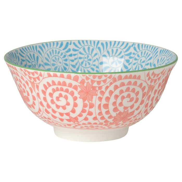 Danica Stamped Bowl 6" Orange Swirls - Bear Country Kitchen