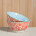 Danica Stamped Bowl 6" Orange Swirls - Bear Country Kitchen