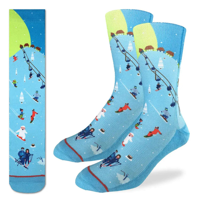 Good Luck Sock Active Fit Men Skiing