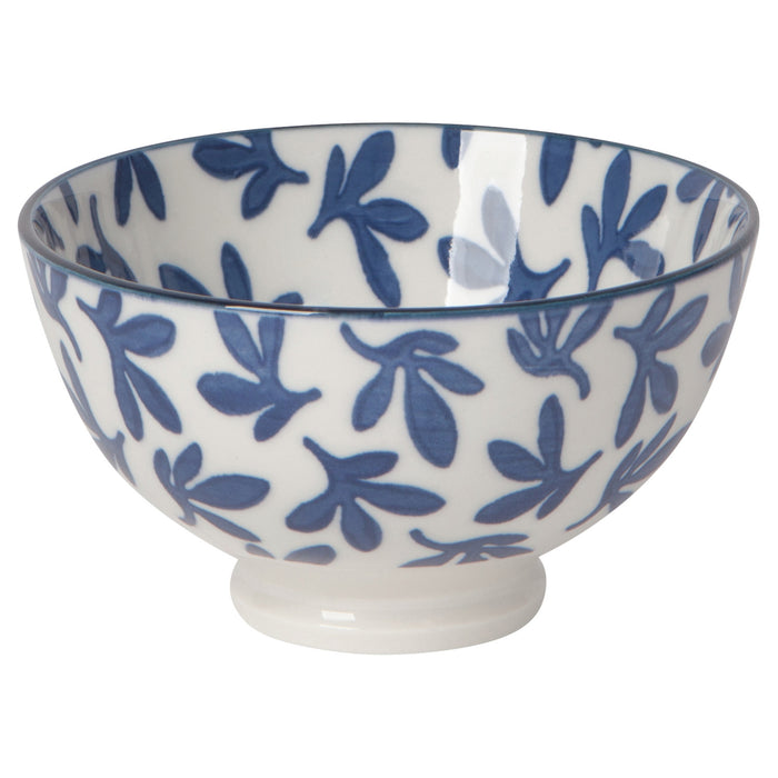 Danica 4" Stamped Bowl - Blue Floral