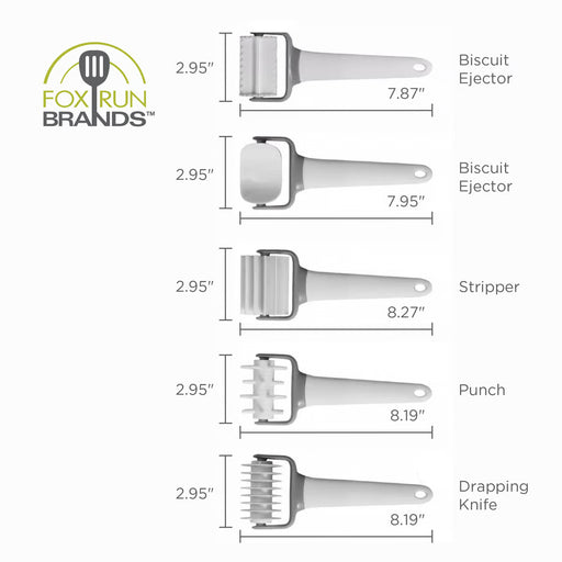 Foxrun Pastry Cutter Set Of 5 - Bear Country Kitchen