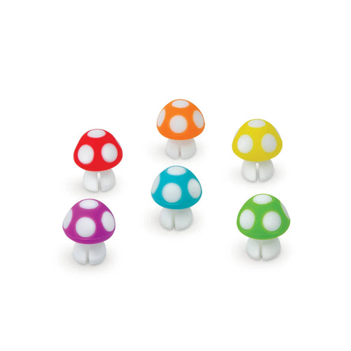 Fred Drink Markers Tiny Toadstools - Bear Country Kitchen