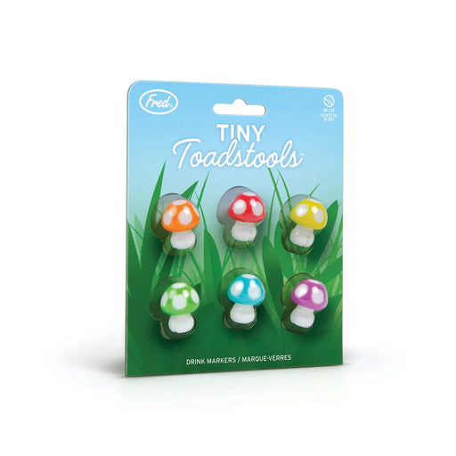 Fred Drink Markers Tiny Toadstools - Bear Country Kitchen