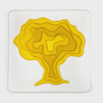 Style De Vie Ceramic Olive Oil Bowl Tree - Bear Country Kitchen