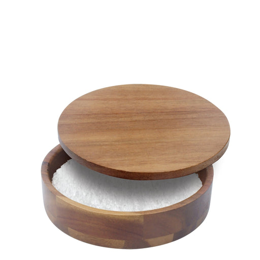 Oggi Acacia Wood Cocktail Rimmer With Airtight Lid - Bear Country Kitchen