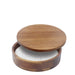 Oggi Acacia Wood Cocktail Rimmer With Airtight Lid - Bear Country Kitchen