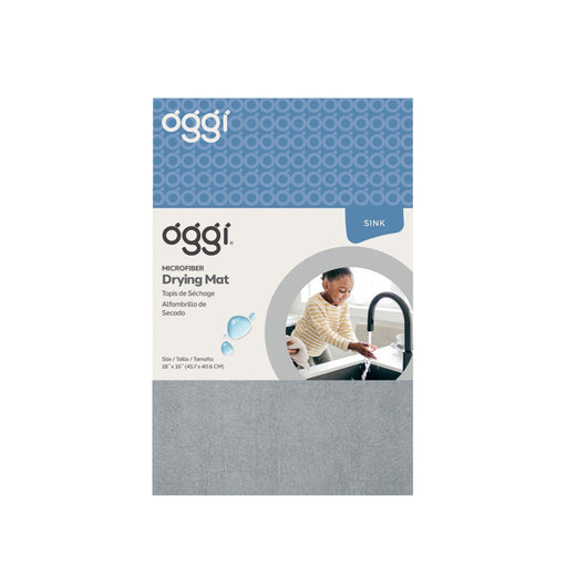 Oggi Microfiber Drying Mat Grey - Bear Country Kitchen
