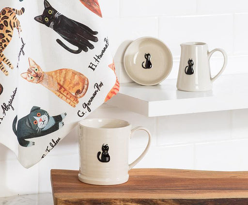 Abbott Kitchen Towel Cat  Alphabet - Bear Country Kitchen
