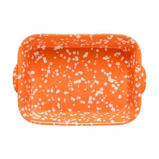Costa Nova Rectangular Baker Rafaela Tangerine - Bear Country Kitchen