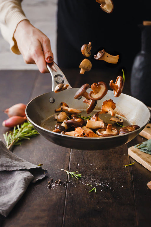 DeBuyer Mineral B Pro Carbon Steel Frypan 24CM - Bear Country Kitchen