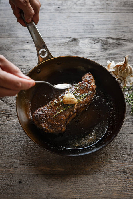 DeBuyer Mineral B Pro Carbon Steel Frypan 32CM - Bear Country Kitchen