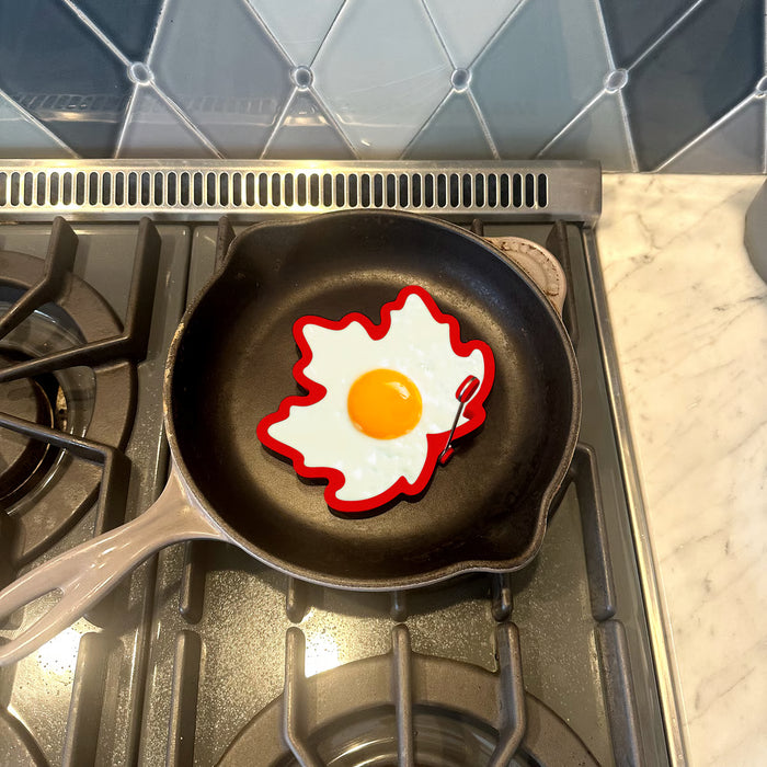 Foxrun Silicone Egg Ring Maple Leaf - Bear Country Kitchen