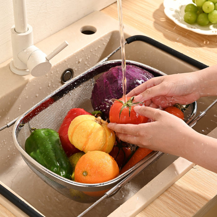 Fox Run Expandable Stainless Steel Colander - Bear Country Kitchen