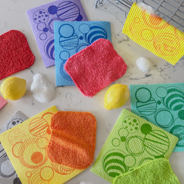 Simply Clean Swedish Dishcloth & Scrubber Set Of 3