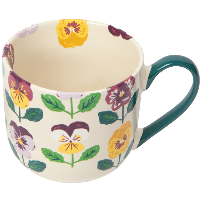 Danica Jubilee 17oz Cottage Mug Pansy - Bear Country Kitchen