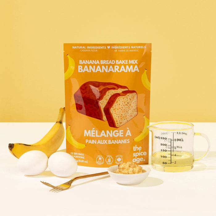 The Spice Age Bananarama Banana Bread Bake Mix Gluten Free