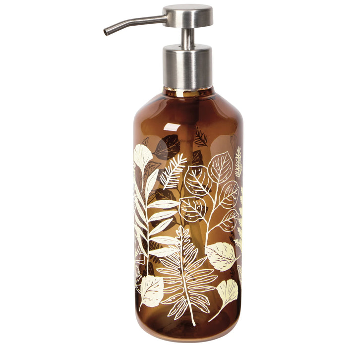 Danica Now Design Glass Soap Pump Fern &  Frond - Bear Country Kitchen