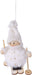 Silver Tree Ornament Child On Wood Skies - Bear Country Kitchen