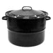 Starfrit Carbon Steel Enamel Stockpot With Canning Rack 21QT - Bear Country Kitchen