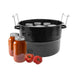 Starfrit Carbon Steel Enamel Stockpot With Canning Rack 21QT - Bear Country Kitchen