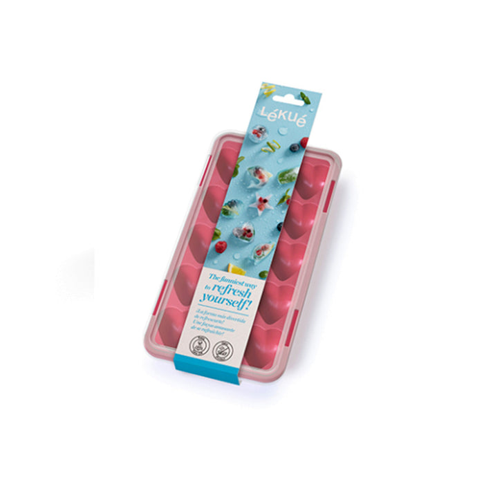Lékué Heart Ice Cube Tray with Lid - Bear Country Kitchen