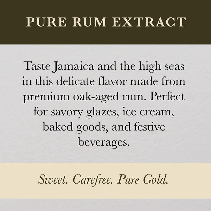 Cook's Pure Extract Rum - Bear Country Kitchen