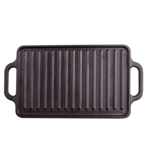 Victoria Small Cast Iron Reversible Grill/Griddle 33 X 21CM - Bear Country Kitchen