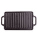 Victoria Small Cast Iron Reversible Grill/Griddle 33 X 21CM - Bear Country Kitchen