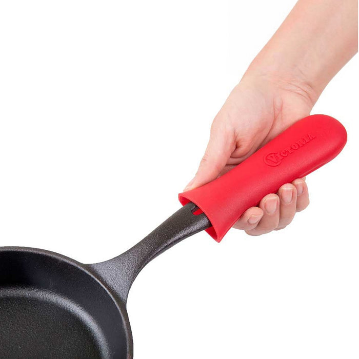 Victoria Large Silicone Handle Holder Red - Bear Country Kitchen