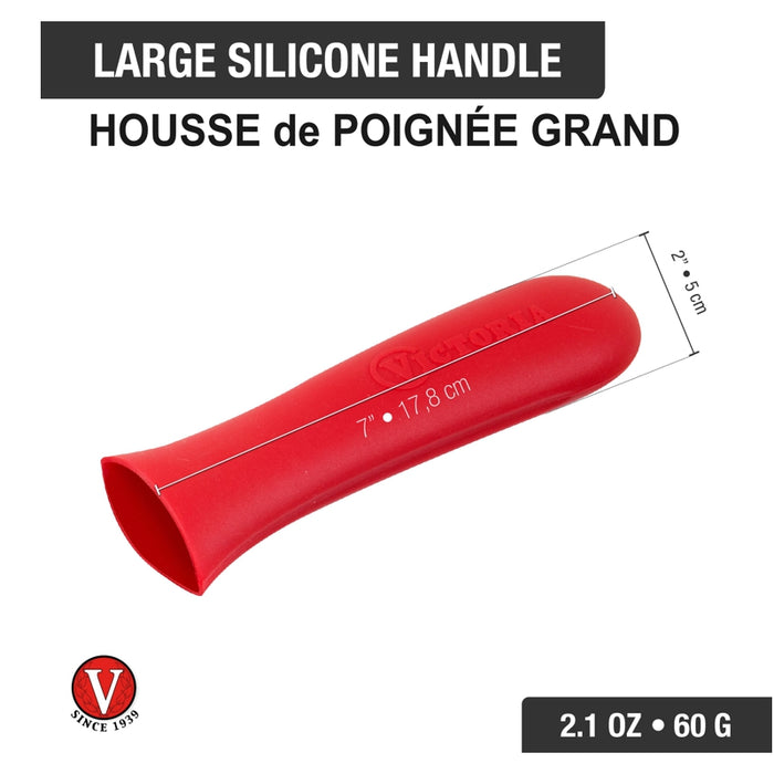 Victoria Large Silicone Handle Holder Red - Bear Country Kitchen