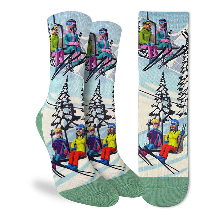 Good Luck Sock Active Fit Women Ski Lift