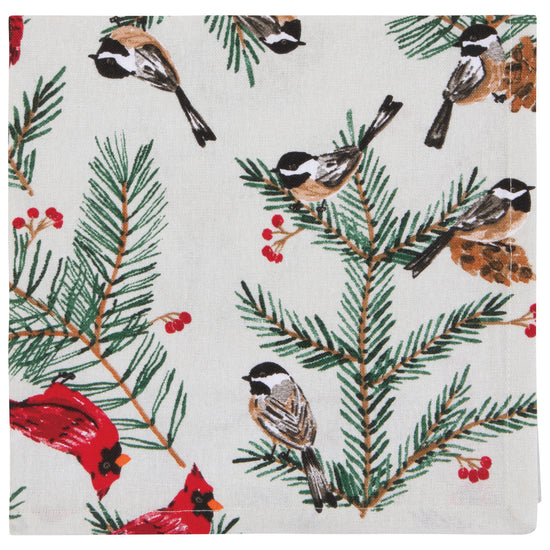 Danica Now Designs Set Of 4 Napkins Birds & Boughs - Bear Country Kitchen