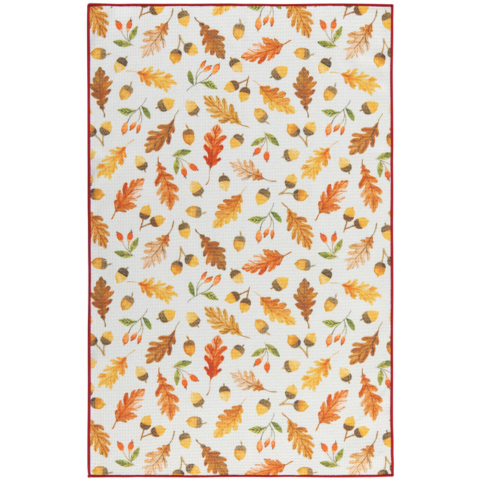 Danica Now Designs Renew Dishtowel Oak And Acorn - Bear Country Kitchen