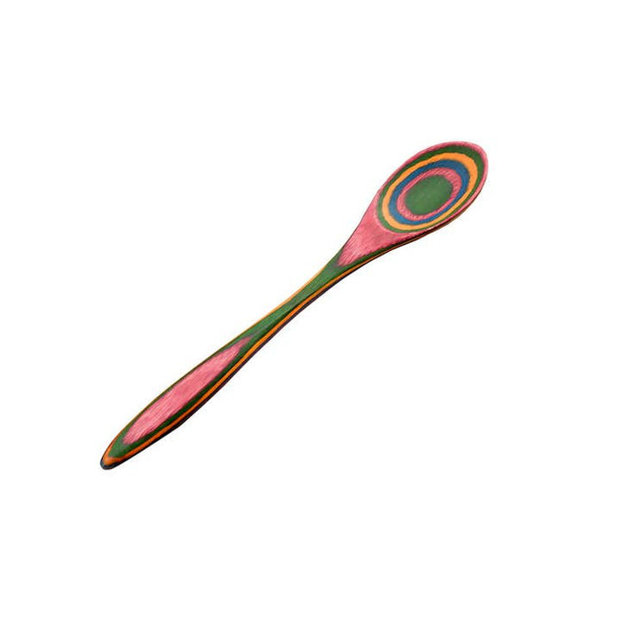 Island Bamboo Pakka Small Spoon Rainbow - Bear Country Kitchen