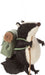 Silver Tree Ornament Felt Hiking Badger - Bear Country Kitchen